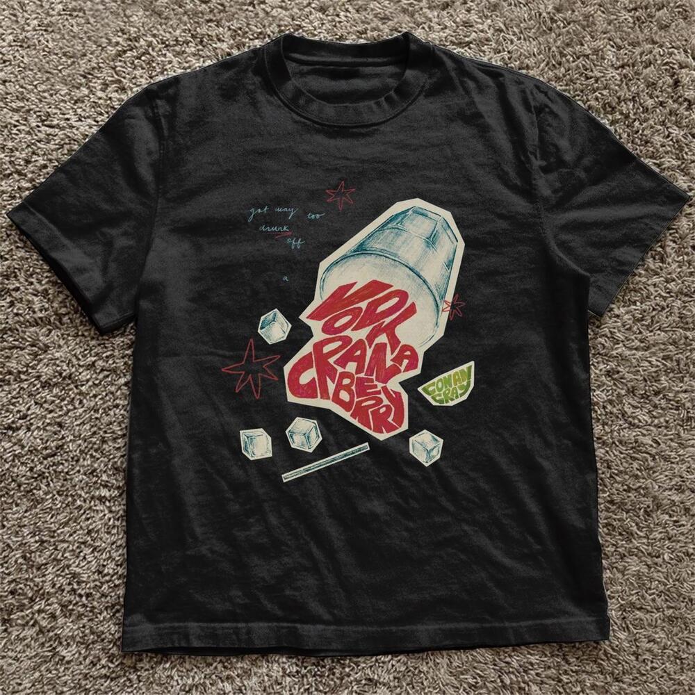 Black Conan Gray Vodka Cranberry Tour T-Shirt